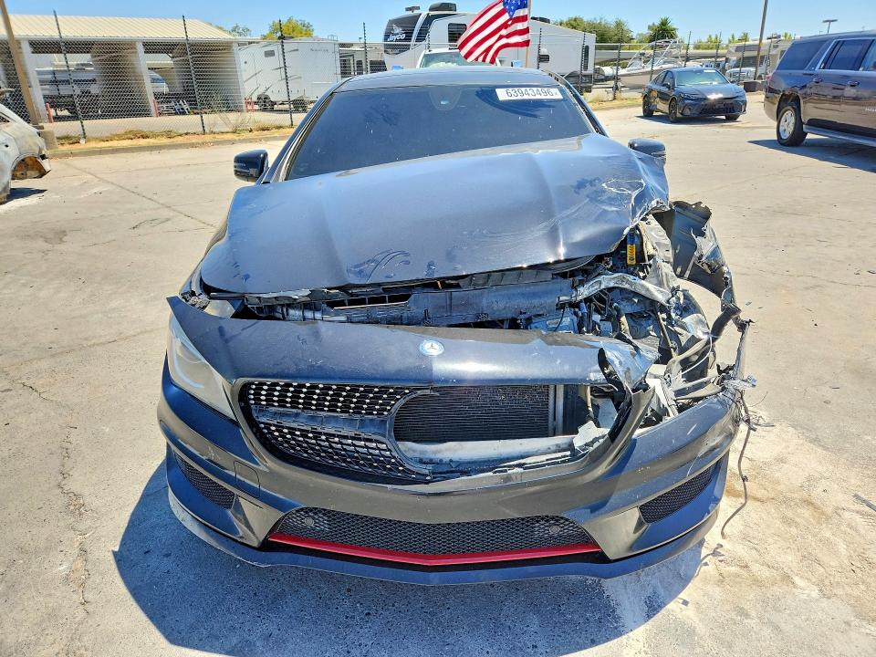 2016 Mercedes-benz Cla-klasse VIN WDDSJ4EB9GN377842 COPART salvage auction — FRONT END, Ca - Salvage Certificate, sold $675 on 2026-08-17 (photo 5)