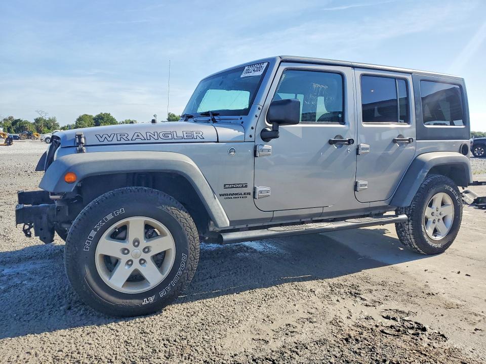 2017 Jeep Wrangler / VIN 1C4BJWDG3HL616849 — COPART salvage auction photo