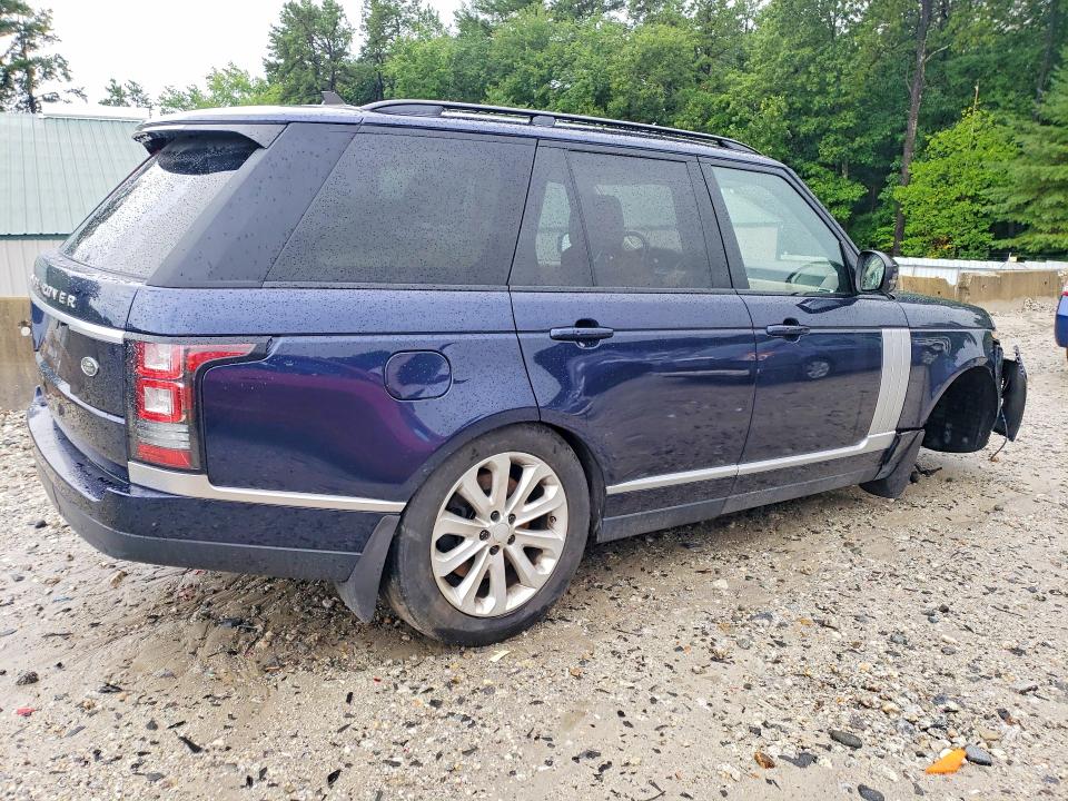 2016 Land rover RANGE ROVER VIN SALGS2EF3GA281547 COPART salvage auction — FRONT END, Ma - Cert Of Title-Reconstrctd Coll, sold $4,300 on 2026-09-09 (photo 3)