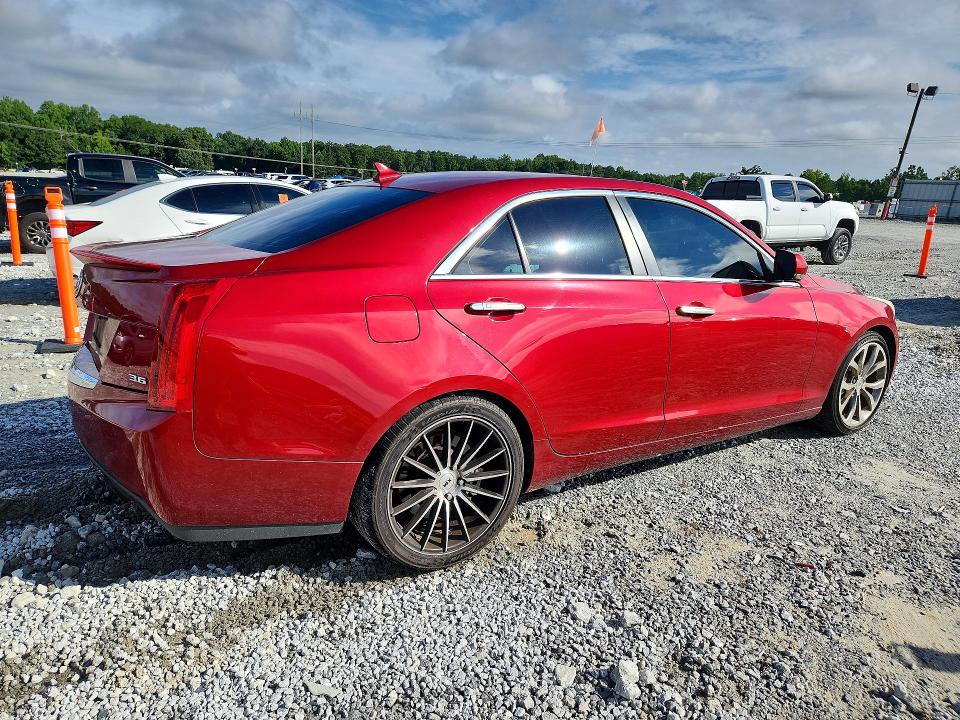2014 Cadillac Ats VIN 1G6AE5S34E0155350 COPART salvage auction — REAR END, Ga - Cert Of Title-Salvage, sold $1,100 on 2026-09-02 (photo 3)