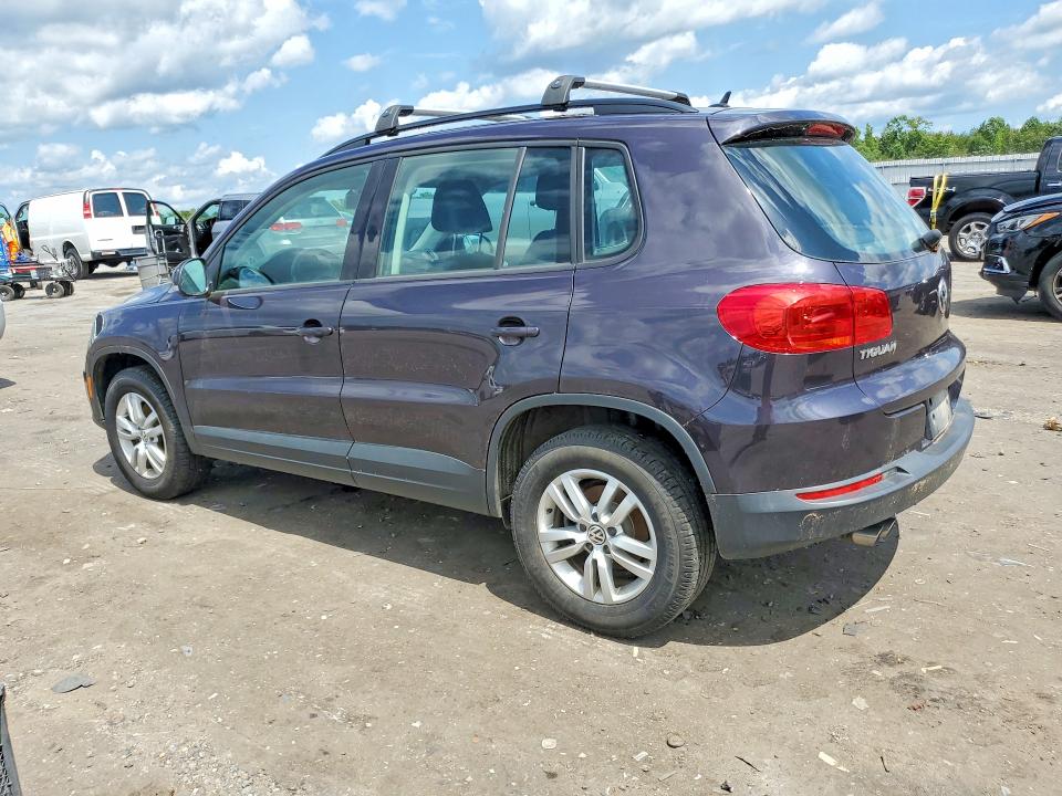 2016 Volkswagen Tiguan VIN WVGAV7AXXGW514760 COPART salvage auction — NORMAL WEAR, Va - Certificate Of Title, sold $525 on 2026-08-19 (photo 2)