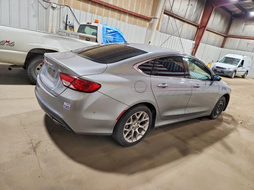 2015 Chrysler 200 VIN 1C3CCCEG7FN610540 COPART salvage auction — FRONT END, AK - CERTIFICATE OF VEHICLE TITLE, sold $1,100 on 2026-09-01 (photo 3)