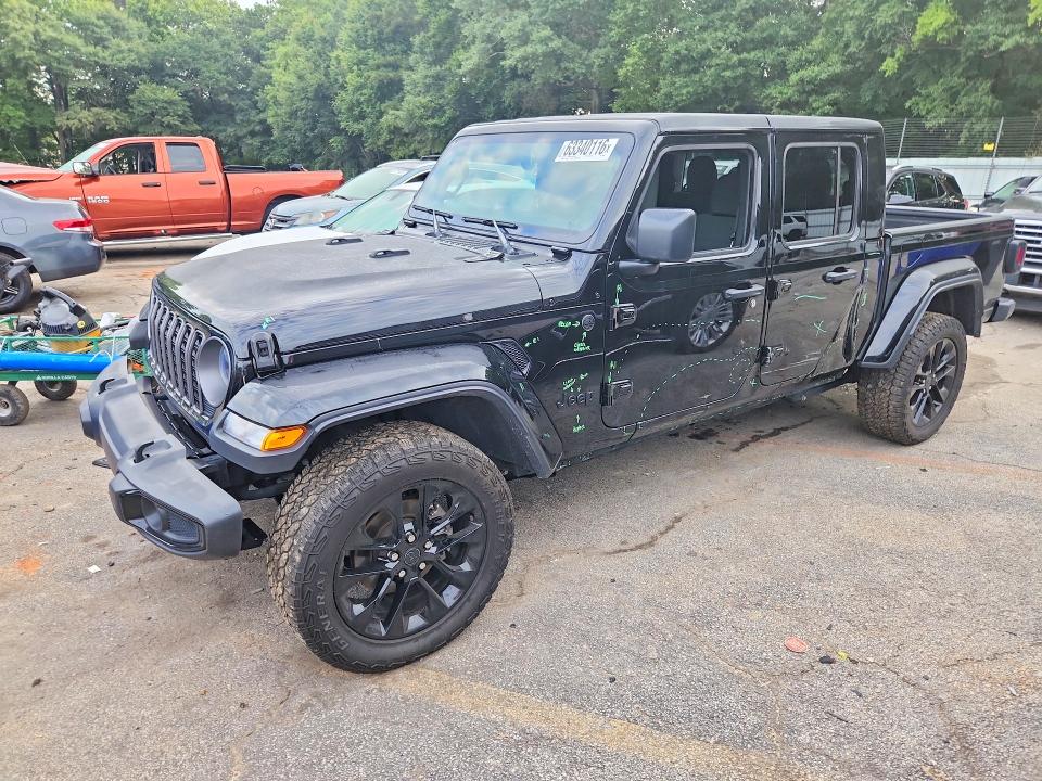 2025 Jeep Gladiator VIN 1C6PJTAG9SL504029 — COPART salvage auction photo