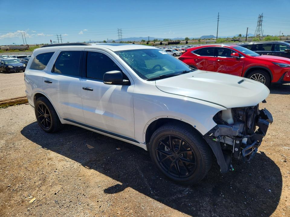 2018 Dodge Durango VIN 1C4SDHET2JC370073 COPART salvage auction — FRONT END, AZ - CERT OF TITLE - SALVAGE, sold $7,200 on 2026-08-28 (photo 4)