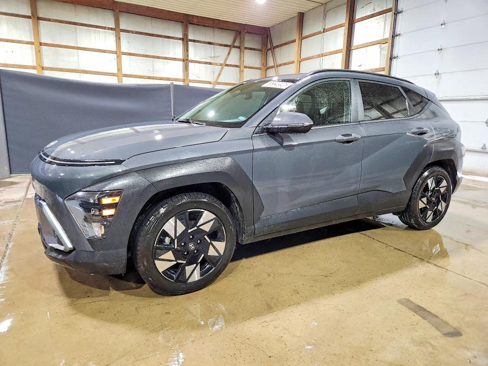 2024 Hyundai Kona VIN KM8HB3AB6RU146127 COPART salvage auction — REAR END, Oh - Certificate Of Title (P), sold $10,600 on 2026-08-17 (photo 1)