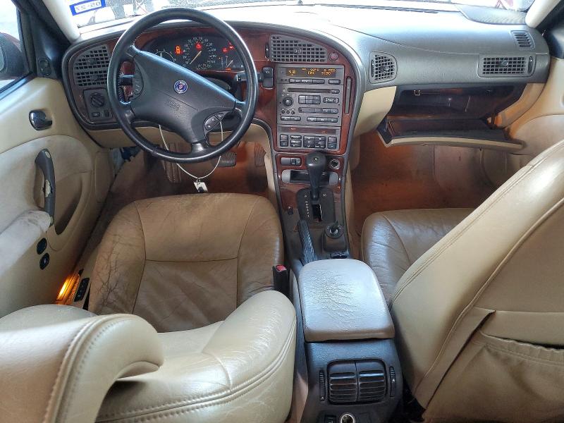 1999 Saab 9-5 VIN YS3EF48Z4X3039044 COPART salvage auction — SIDE, TX - SALVAGE VEHICLE TITLE, sold $125 on 2026-09-11 (photo 8)