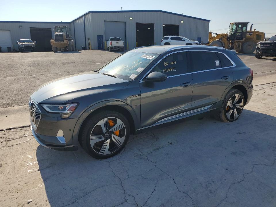 2019 Audi E-tron VIN WA1VAAGE3KB007357 — COPART salvage auction photo