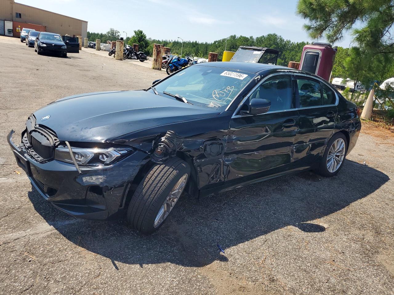 2024 BMW 3 Series VIN 3MW39FF03R8E09509 — COPART salvage auction photo