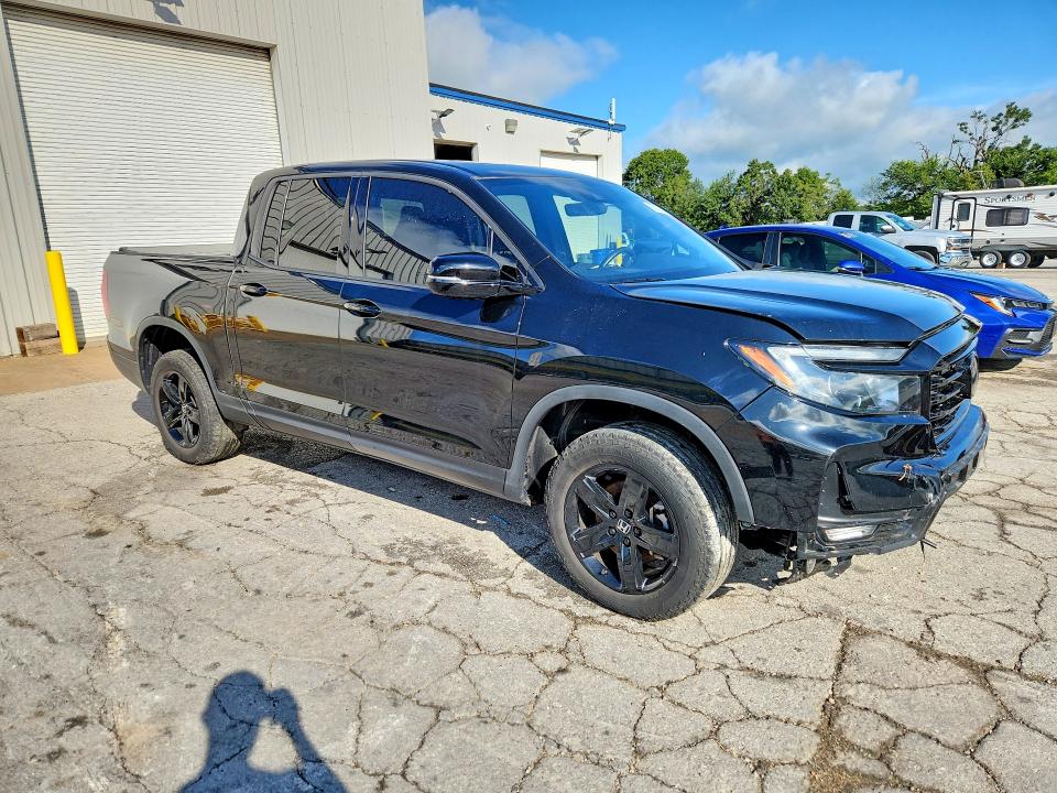 2023 Honda Ridgeline VIN 5FPYK3F89PB016213 COPART salvage auction — FRONT END, Il - Salvage Certificate, sold $7,200 on 2026-10-07 (photo 4)