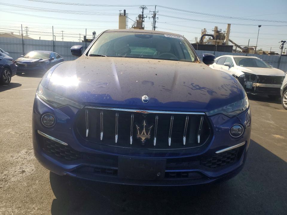 2022 Maserati Levante VIN ZN661XUA9NX398535 COPART salvage auction — FRONT END, Ca - Salvage Certificate, sold $14,300 on 2026-08-17 (photo 5)