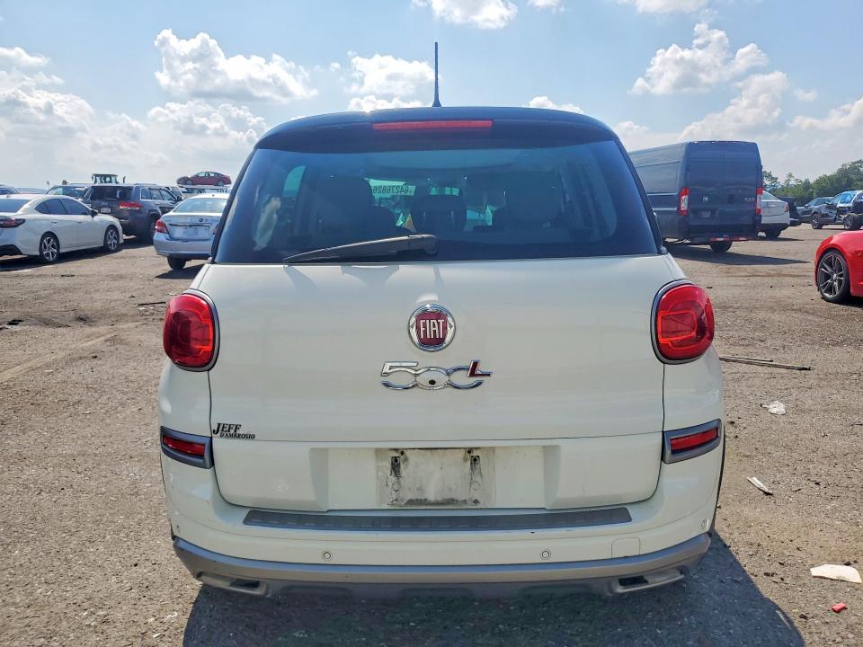 2018 Fiat 500l VIN ZFBCFADHXJZ041205 COPART salvage auction — FRONT END, Pa - Certificate Of Salvage, sold $300 on 2026-08-14 (photo 6)