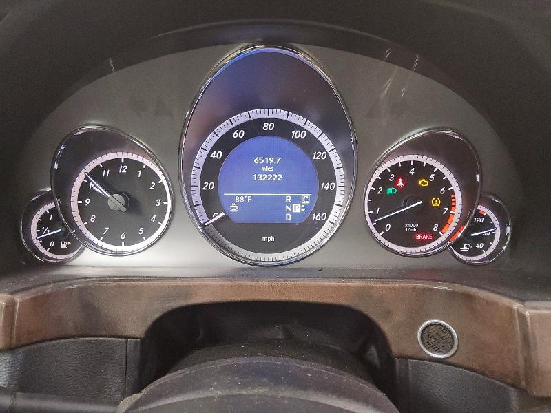 2010 Mercedes-benz E-klasse VIN WDDHF5GBXAA084836 COPART salvage auction — MECHANICAL, Tx - Certificate Of Title (P), sold $1,300 on 2026-08-20 (photo 9)