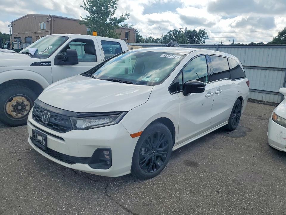 2025 Honda Odyssey VIN 5FNRL6H70SB056172 — COPART salvage auction photo