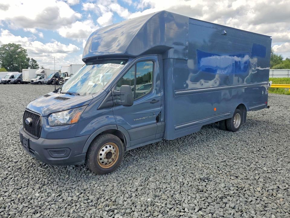 2021 Ford Transit VIN 1FDDF6P86MKA97063 — COPART salvage auction photo