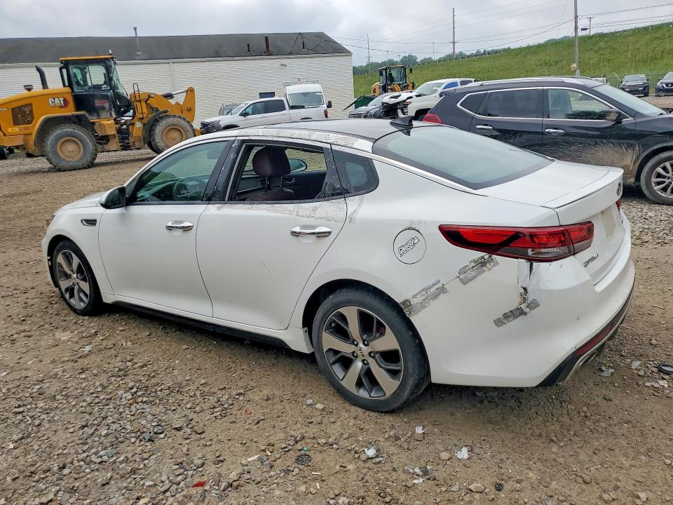 2016 Kia Optima VIN 5XXGW4L28GG016750 COPART salvage auction — REAR END, Salvage Title, sold $1,400 on 2026-08-29 (photo 2)