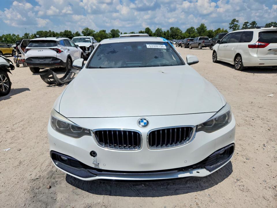 2018 BMW 4er VIN WBA4J3C51JBG91195 COPART salvage auction — VANDALISM, Tx - Certificate Of Title (P), sold $8,300 on 2026-08-14 (photo 5)