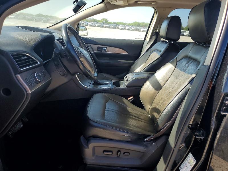 2013 Lincoln Mkx VIN 2LMDJ6JK7DBL04898 COPART salvage auction — FRONT END, Tx - Salvage Vehicle Title, sold $825 on 2026-09-01 (photo 7)