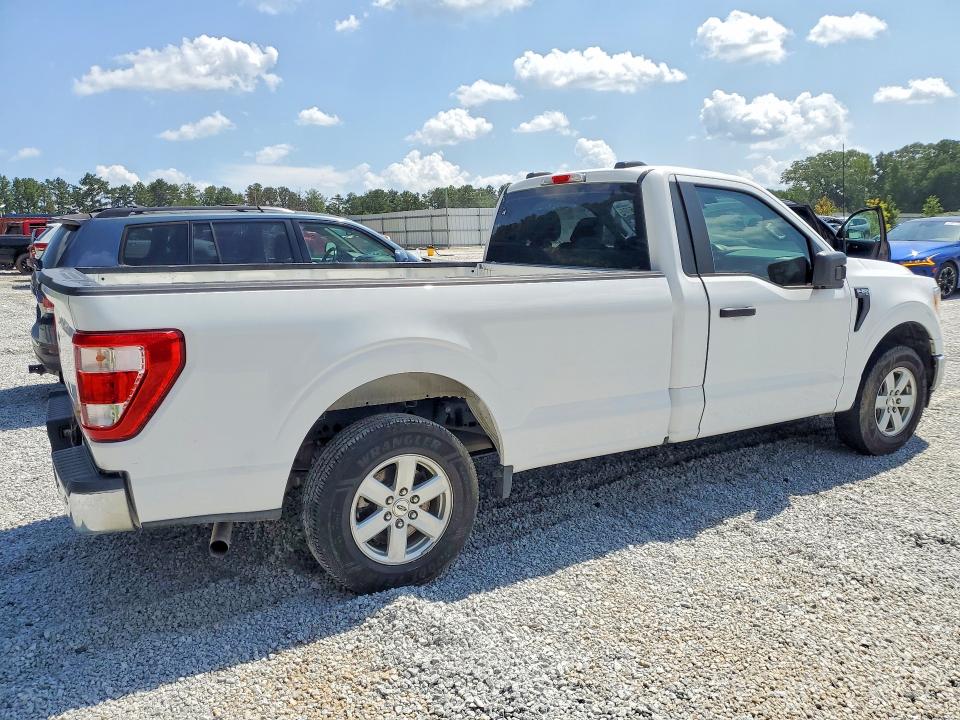 2022 Ford F-150 VIN 1FTMF1CB5NKE96458 COPART salvage auction — MECHANICAL, La - Certificate Of Title (P), sold $0 on 2026-09-18 (photo 3)