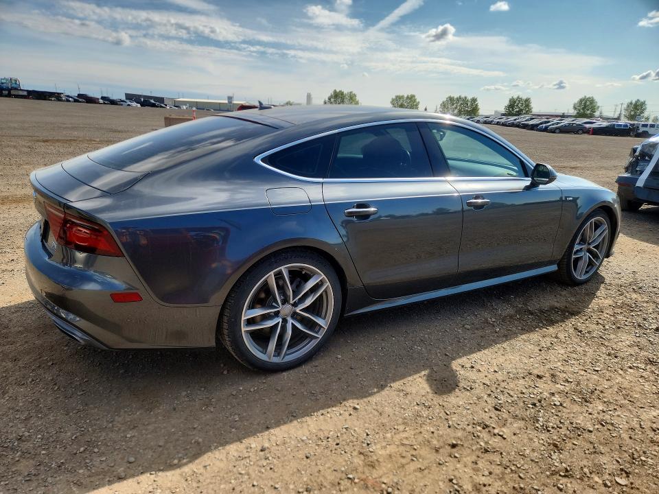 2018 Audi A7 VIN WAUW3AFC0JN037947 COPART salvage auction — VANDALISM, AB - BOS - SALVAGE, sold $11,500 on 2026-09-22 (photo 3)