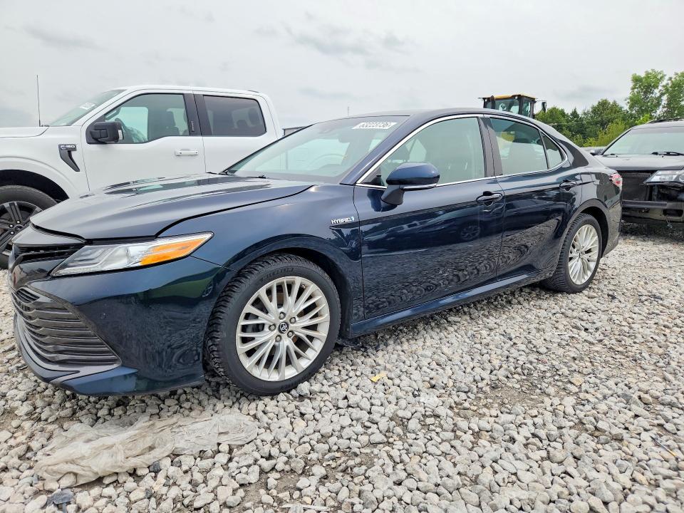 2018 Toyota Camry solara VIN 4T1B21HK4JU502224 — COPART salvage auction photo