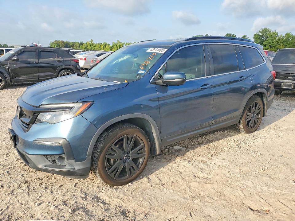 2022 Honda Pilot VIN 5FNYF5H21NB023073 — COPART salvage auction photo