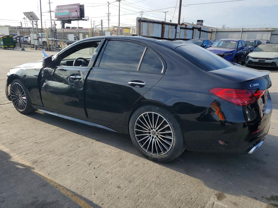 2024 Mercedes-benz C-klasse VIN W1KAF4GB7RR231994 COPART salvage auction — FRONT END, Tx - Dis/Dlr/Exp Only Salvage Title, sold $11,200 on 2026-08-24 (photo 2)