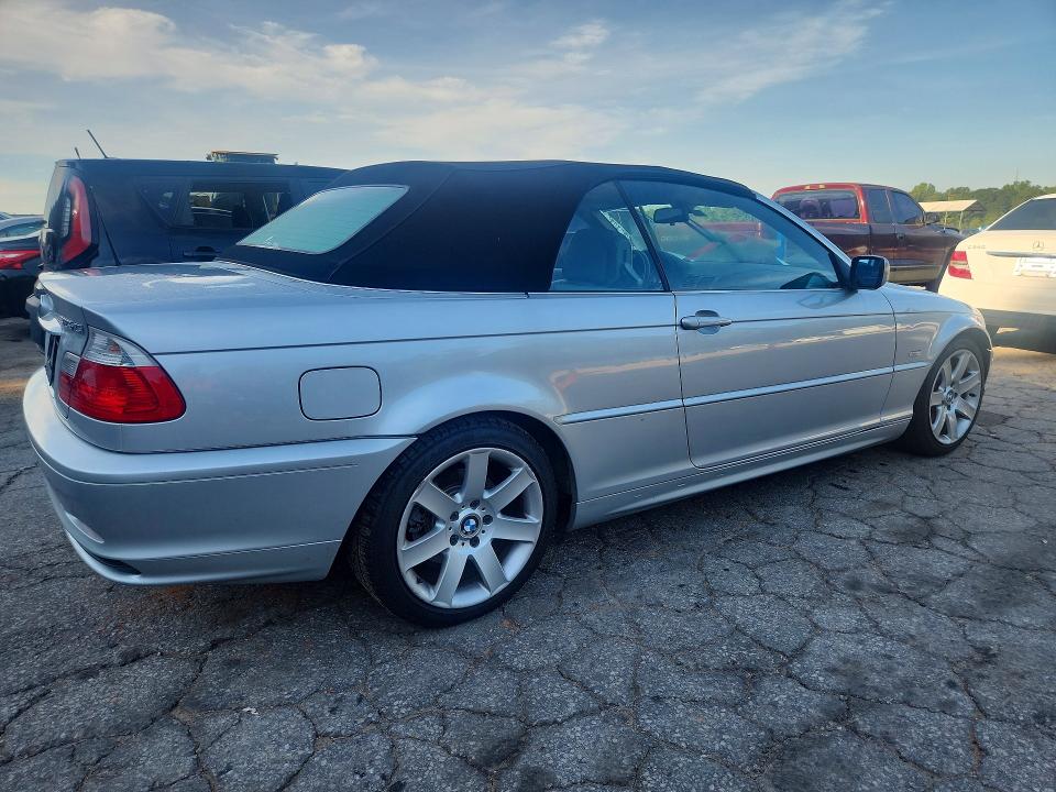 2003 BMW 3er VIN WBABS33493PG90720 COPART salvage auction — FRONT END, Ga - Certificate Of Title, sold $275 on 2026-08-28 (photo 3)