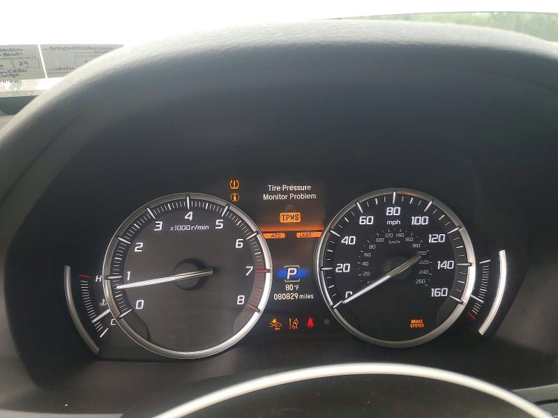 2017 Acura Mdx VIN 5FRYD4H32HB001806 COPART salvage auction — SIDE, Pa - Certificate Of Salvage, sold $8,500 on 2026-09-02 (photo 9)