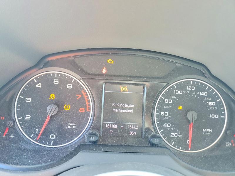 2012 Audi Q5 VIN WA1DKAFP9CA039524 COPART salvage auction — REAR END, Ma - Cert Of Title-Reconstrctd Coll, sold $900 on 2026-08-28 (photo 9)