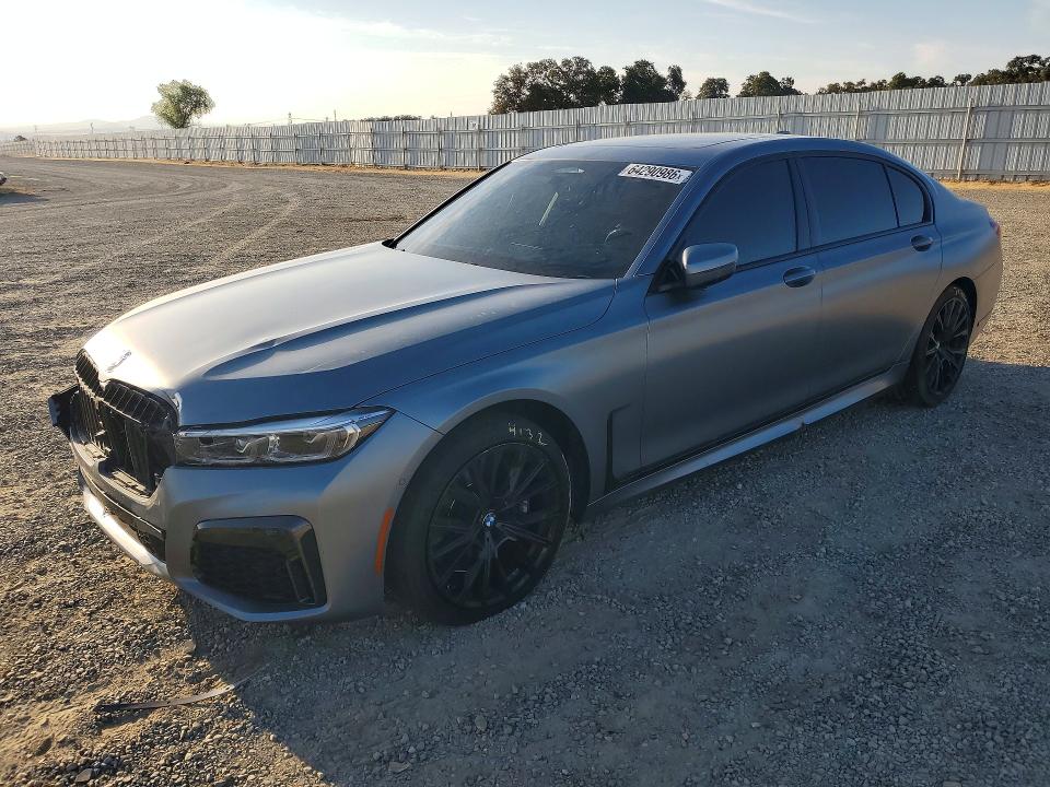 2022 BMW 7er VIN WBA7U2C02NCK20009 — COPART salvage auction photo