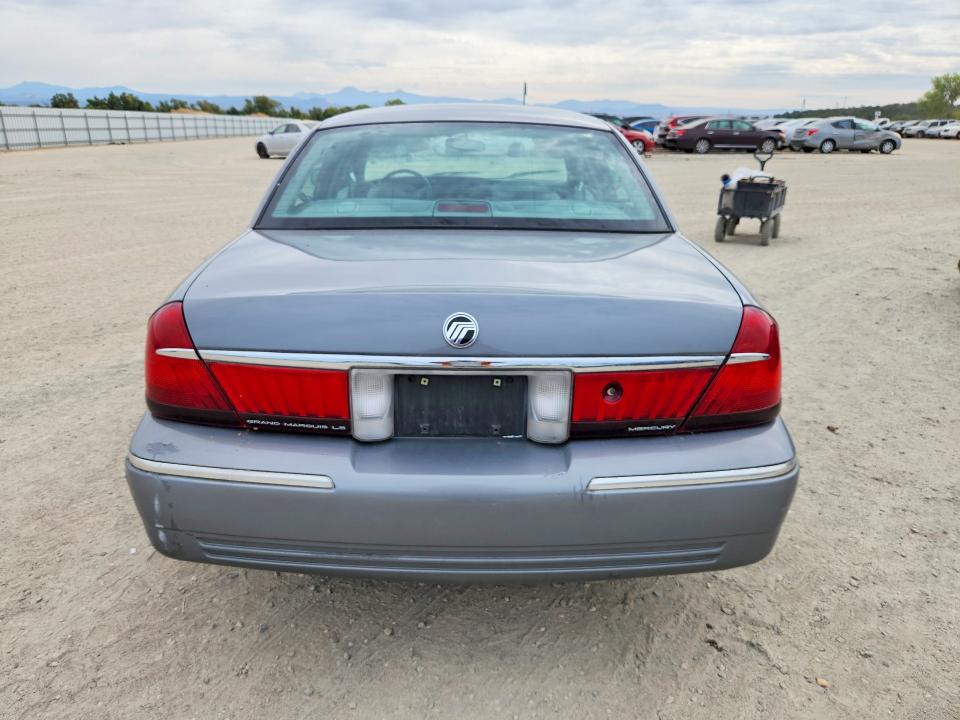 2000 Mercury Grand marquis VIN 2MEFM75W9YX620393 COPART salvage auction — MINOR DENT/SCRATCHES, Ca - Dis/Dlr/Exp App For Dup Clean, sold $950 on 2026-10-09 (photo 6)