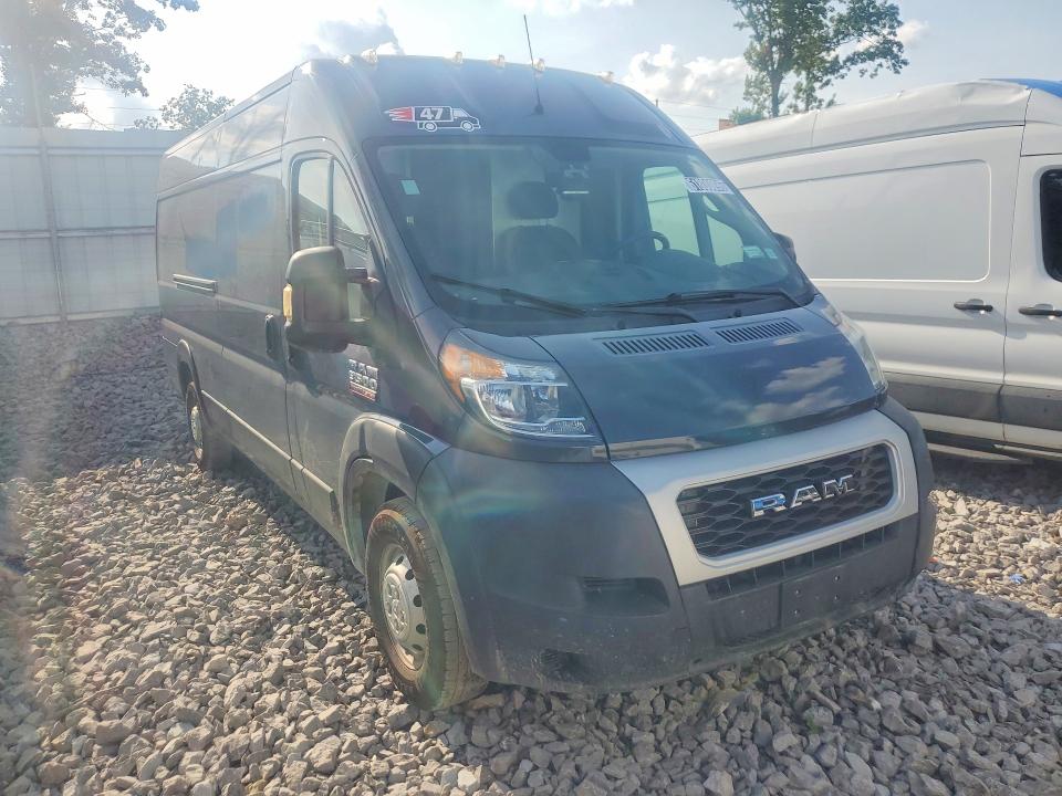 2020 Ram Promaster 3500 VIN 3C6URVJG1LE129206 COPART salvage auction — MECHANICAL, VA - CERTIFICATE OF TITLE, sold $7,000 on 2026-08-25 (photo 4)