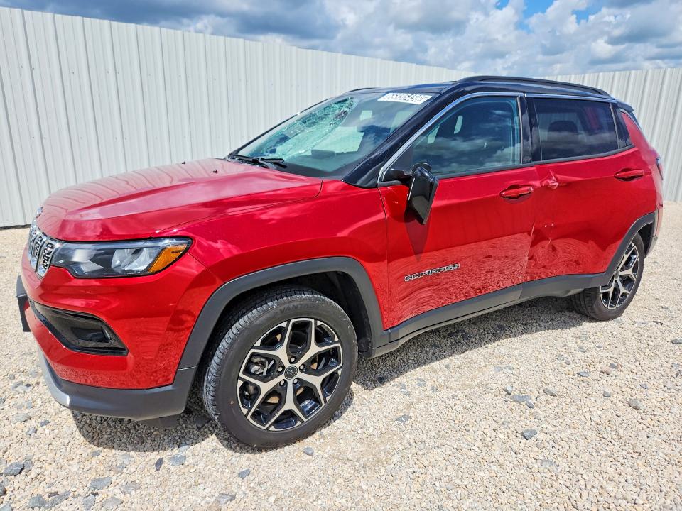 2025 Jeep Compass VIN 3C4NJDCN0ST523123 — COPART salvage auction photo