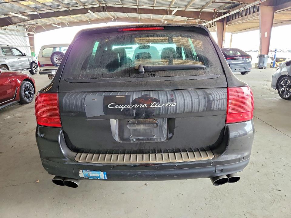 2005 Porsche Cayenne VIN WP1AC29P05LA91959 COPART salvage auction — MECHANICAL, Ca - Dis/Dlr/Exp Only Clean Title, sold $650 on 2026-08-20 (photo 6)