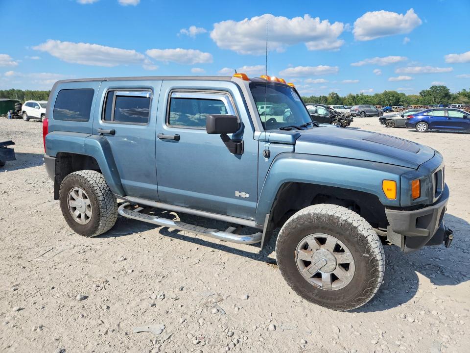 2007 Hummer H3 VIN 5GTDN13E278236430 COPART salvage auction — FRONT END, CT, sold $650 on 2026-09-30 (photo 4)