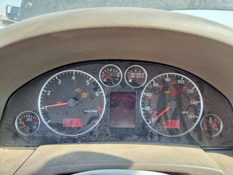 2002 Audi Allroad VIN WA1YD64B82N148712 COPART salvage auction — MECHANICAL, Ut - Certificate Of Title, sold $150 on 2026-08-07 (photo 9)