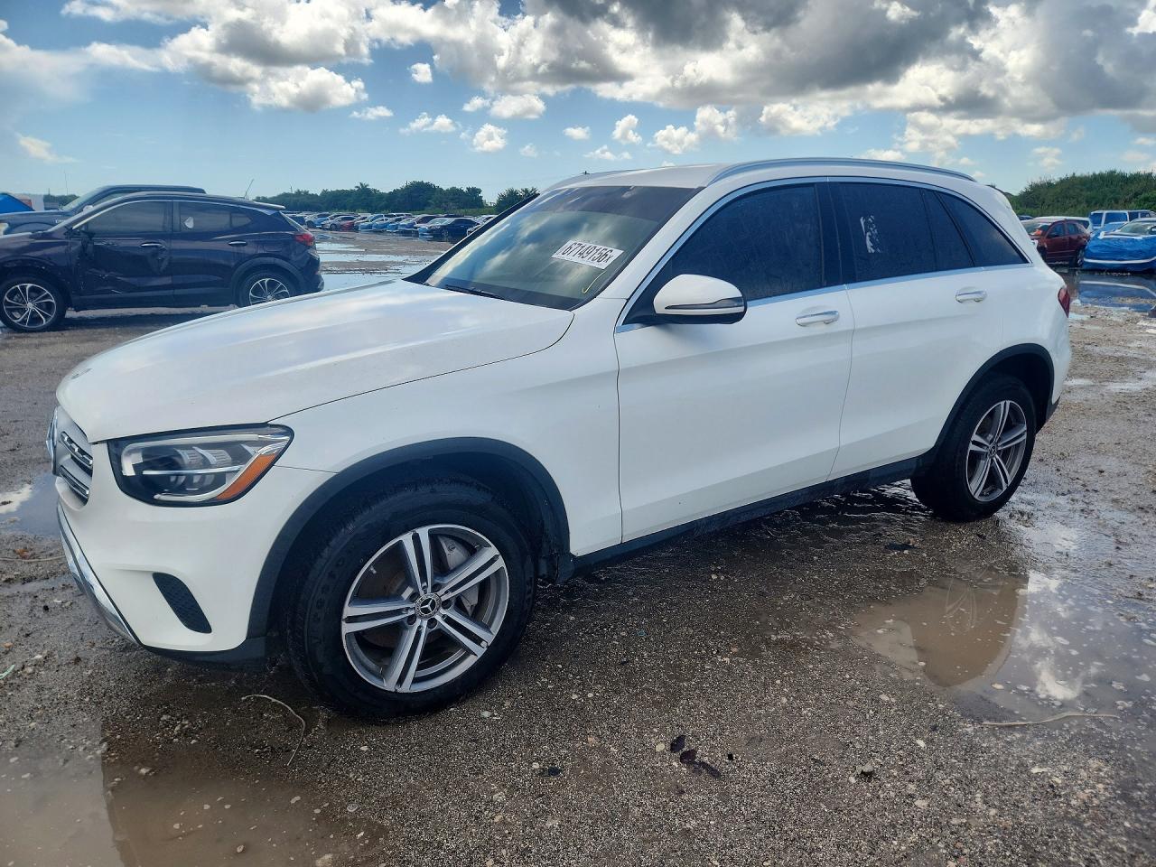 2020 Mercedes-Benz GLC-Class VIN W1N0G8DB3LF851239 — COPART salvage auction photo