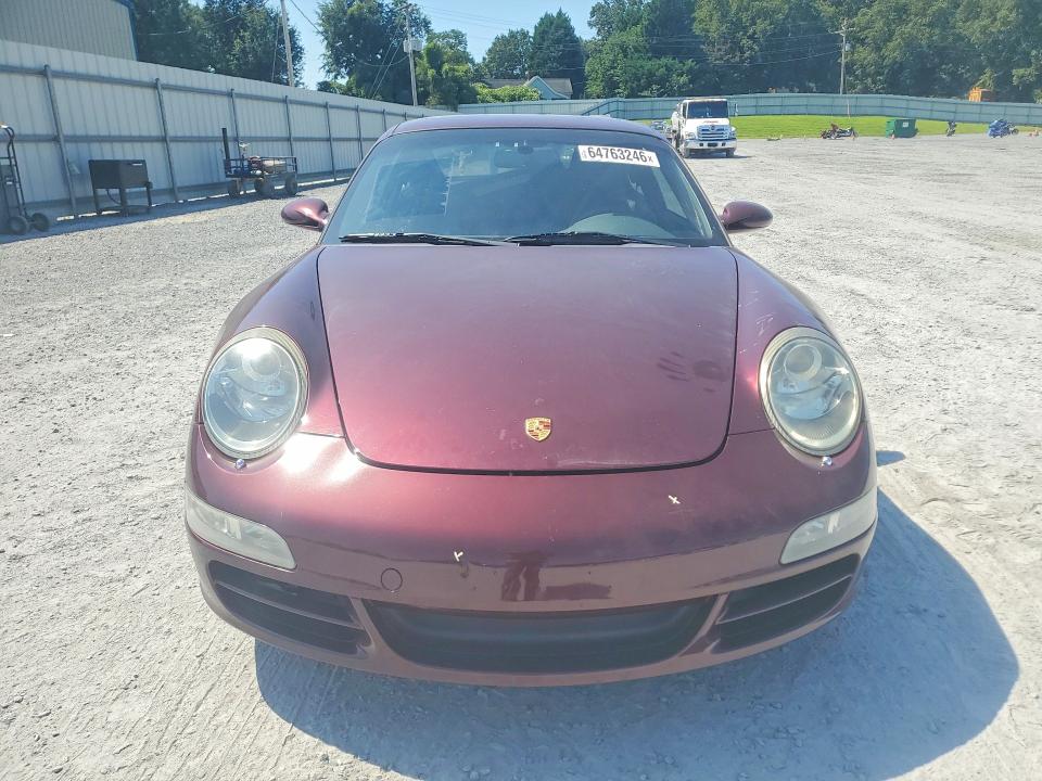 2005 Porsche 911 VIN WP0AA29945S716765 COPART salvage auction — REAR END, Nc - Salvage Certificate Of Title, sold $23,000 on 2026-09-16 (photo 5)