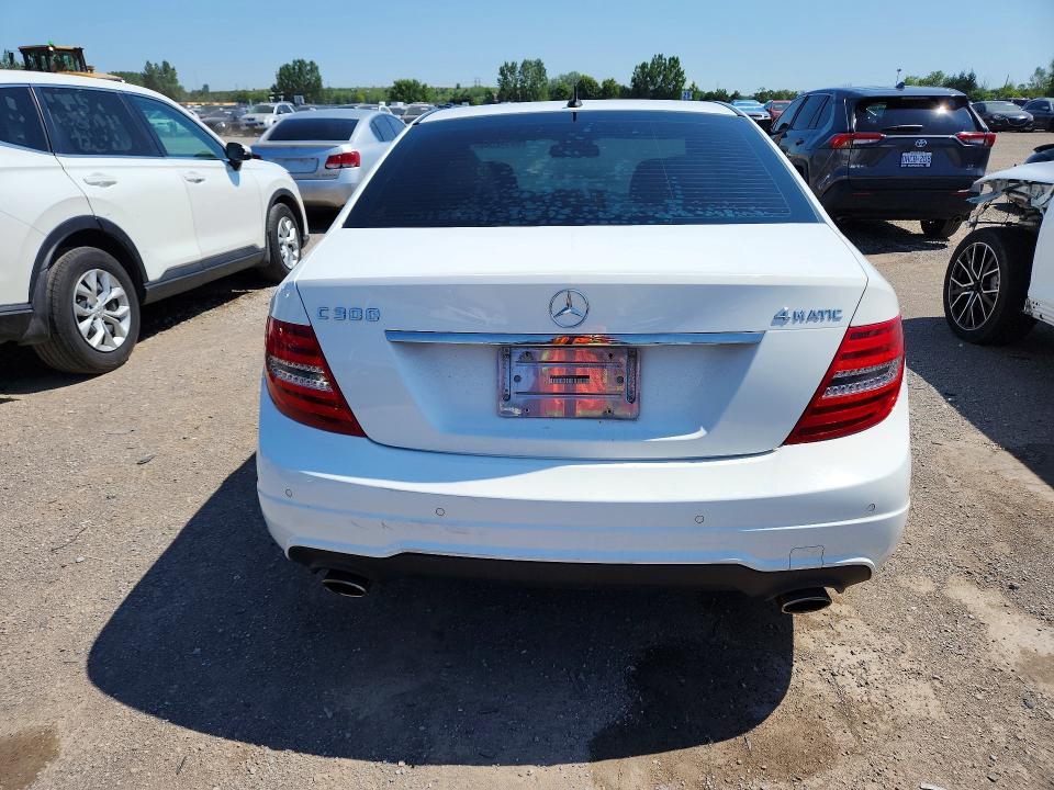 2013 Mercedes-benz C class VIN WDDGF8AB4DA788198 COPART salvage auction — SIDE, ON - PERMIT NO BRAND - UNFIT, sold $2,350 on 2026-08-18 (photo 6)