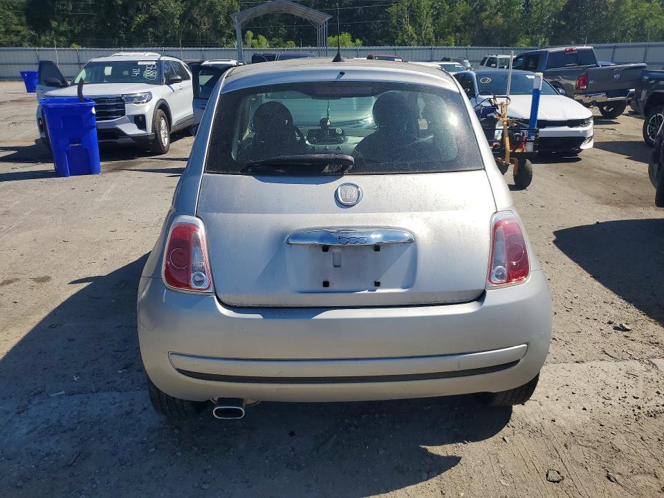 2012 Fiat 500 VIN 3C3CFFAR7CT270382 COPART salvage auction — NORMAL WEAR, SC - CERTIFICATE OF TITLE, sold $1,050 on 2026-09-24 (photo 6)
