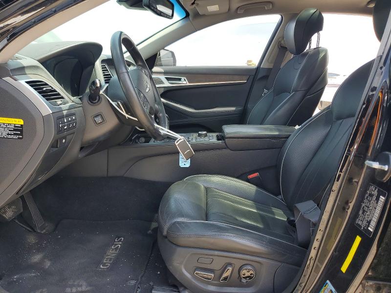 2017 Genesis G80 VIN KMHGN4JE6HU206893 COPART salvage auction — MINOR DENT/SCRATCHES, Tx - Certificate Of Title, sold $3,250 on 2026-09-10 (photo 7)