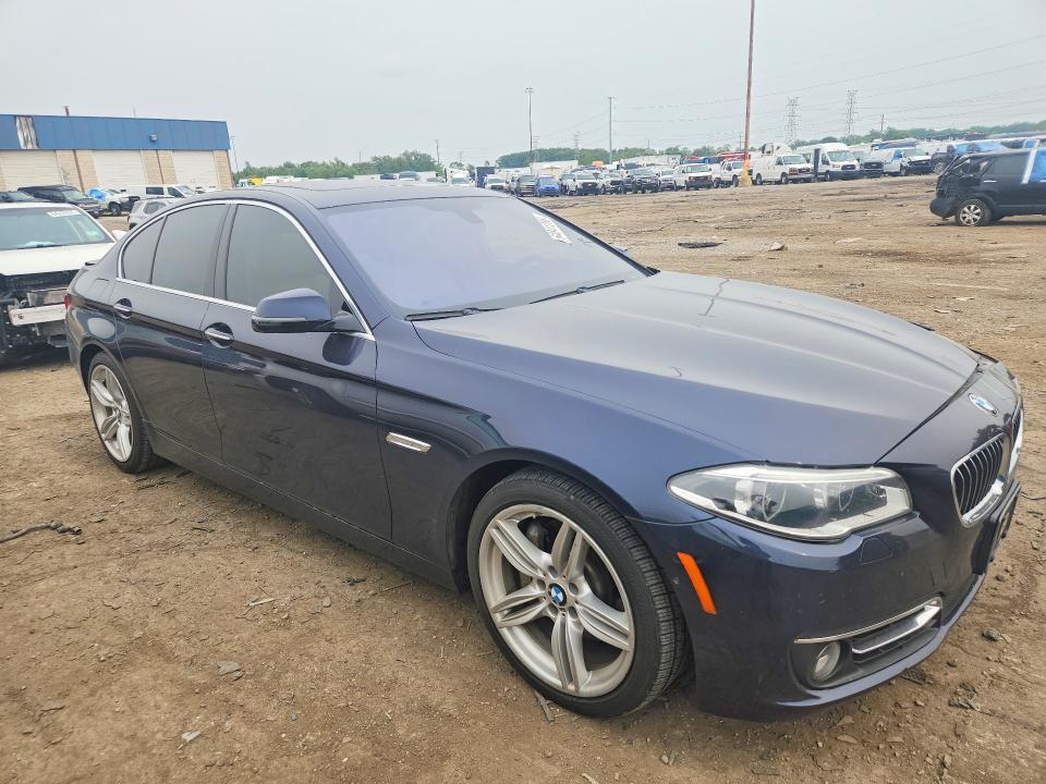 2014 BMW 5er VIN WBA5B3C5XED293167 COPART salvage auction — FRONT END, Mi - Certificate Of Title, sold $3,650 on 2026-08-18 (photo 4)