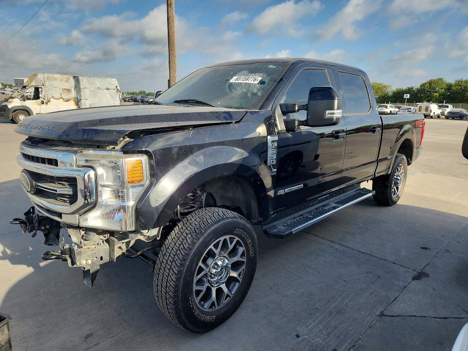 2020 Ford F250 VIN 1FT8W2BT5LEC69025 COPART salvage auction — FRONT END, Tx - Salvage Vehicle Title (P), sold $11,100 on 2026-08-27 (photo 1)