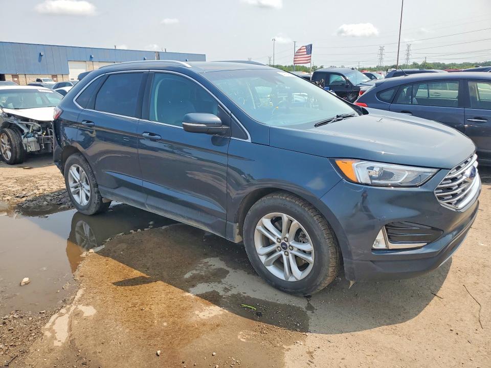2019 Ford Edge VIN 2FMPK4J96KBC71140 COPART salvage auction — REAR END, Mi - Certificate Of Title, sold $7,200 on 2026-08-18 (photo 4)