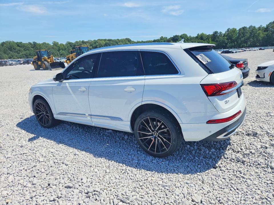 2020 Audi Q7 VIN WA1LXAF70LD006259 COPART salvage auction — NORMAL WEAR, Tn - Certificate Of Title, sold $15,100 on 2026-08-27 (photo 2)