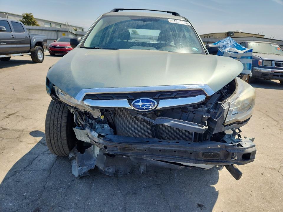 2017 Subaru Forester VIN JF2SJABC9HH809952 COPART salvage auction — FRONT END, Ca - Salvage Certificate, sold $1,100 on 2026-08-21 (photo 5)