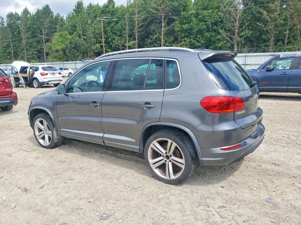 2016 Volkswagen Tiguan VIN WVGBV7AX3GW009051 COPART salvage auction — REAR END, Va - Certificate Of Title, sold $2,350 on 2026-08-18 (photo 2)