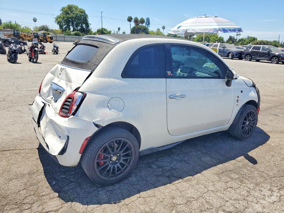 2012 Fiat 500 VIN 3C3CFFDR8CT123029 COPART salvage auction — FRONT END, Ca - Lien Papers-Salvage Or Ac, sold $50 on 2026-09-08 (photo 3)