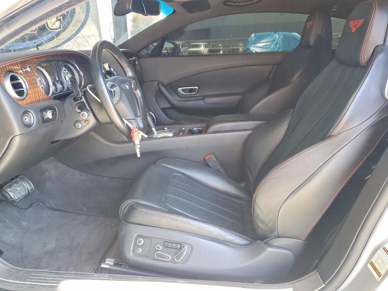2013 Bentley Continental VIN SCBFT7ZA9DC085367 COPART salvage auction — VANDALISM, Ca - Salvage Certificate, sold $20,600 on 2026-08-18 (photo 7)