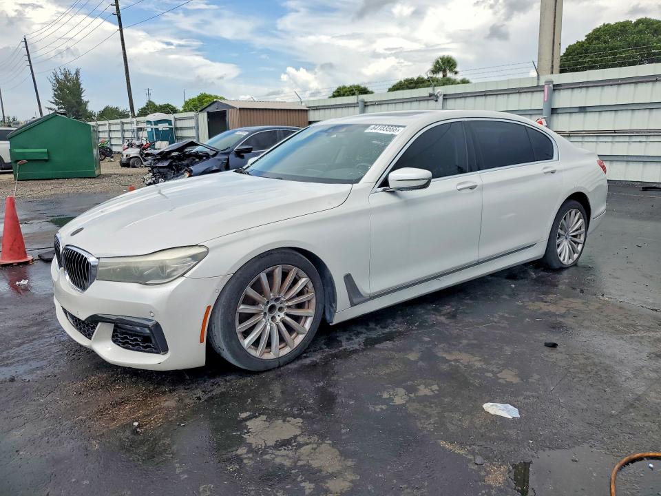 2016 BMW VIN WBA7E2C51GG547862 COPART salvage auction — MECHANICAL, Fl - Certificate Of Title (P), sold $7,700 on 2026-08-18 (photo 1)